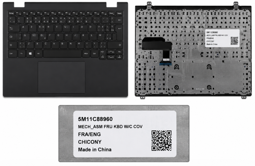 MECH_ASM FRU KBD W/C COV FRA/ENG CHICONY