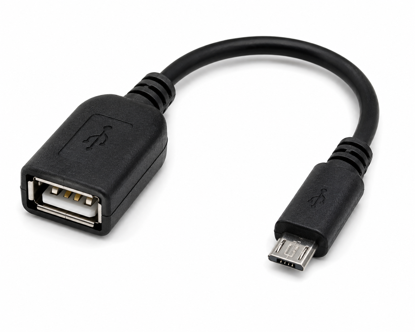 OTG CABLE ASSY USB 4 PIN TO MICRO USB 5 PIN