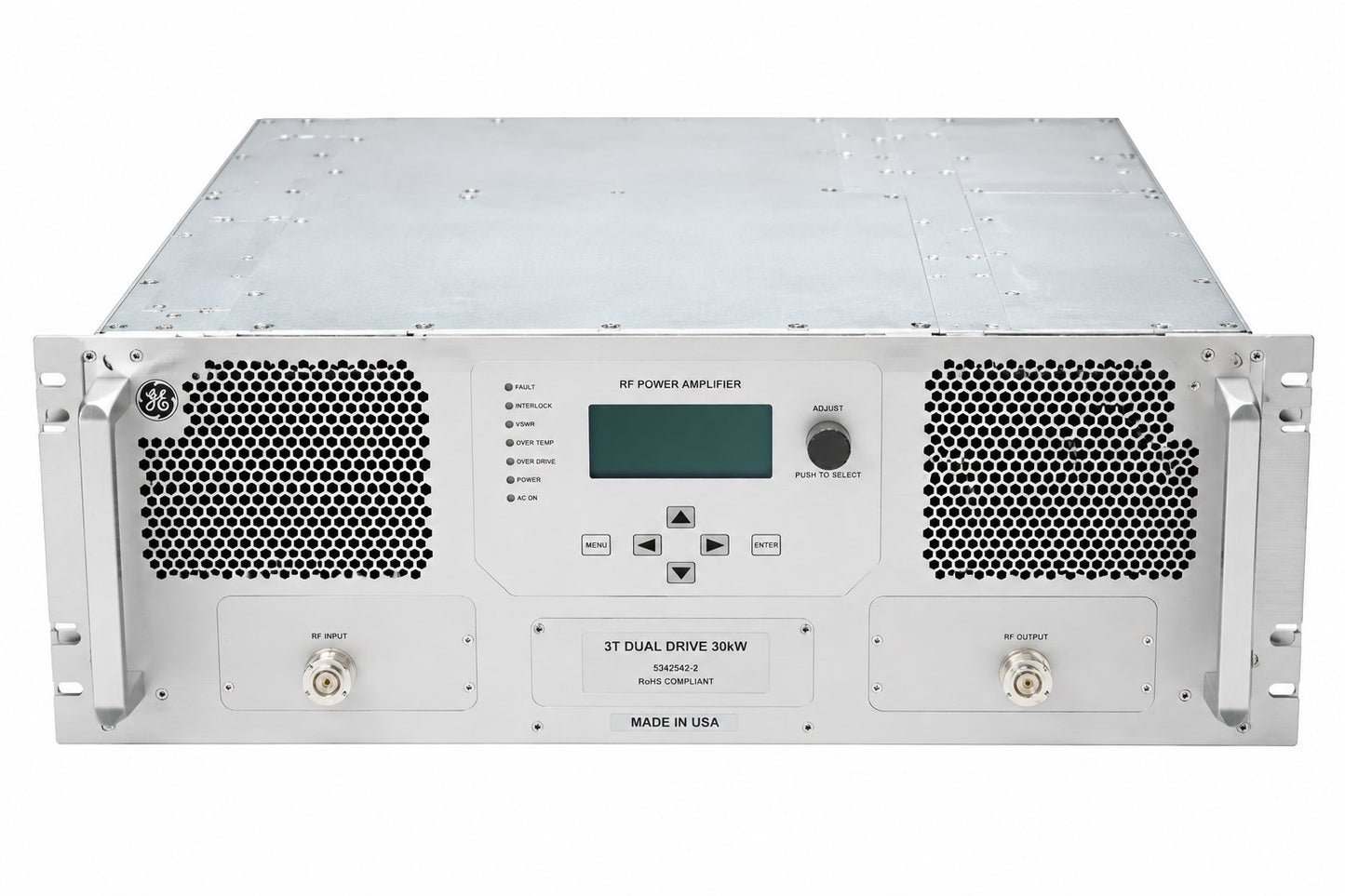3T DUAL DRIVE 30KW ROHS COMPLIANT RF AMPLIFIER PURCHASE SPEC Medical DEX