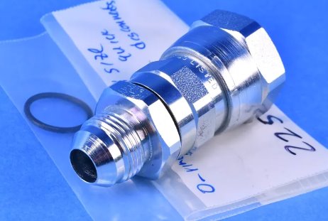 5400 SERIES LOW AIR INCLUSION REFRIGERANT FEMALE NO ADAPTER QUICK DISCONNECT COUPLING WITH GUARDIAN SEAL PLATING Medical EATON