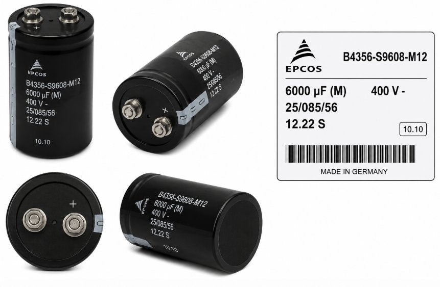 6000UF (M), 400V-, 25/085/56, 12.22 S Renewable Energy DEX