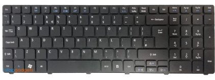 ACER ASPIRE 52561 KEYBOARD, US BLACK Information Technology DEX