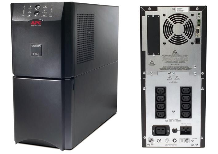 AMERICAN POWER CONVERSION SUA2200I UNINTERRUPTIBLE POWER SUPPLY, 2200VA USB+ SERIAL 230V Information Technology DEX