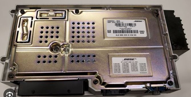 Audi Part #4L0-910-223-G | Amplifier | DEX Information Technology AUDI