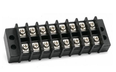 BLOCK:TERMINAL,12 POLES, DOUBLE ROW, HIGH BARRIER, 20 AMPS, 600 VOLTS Renewable Energy DEX