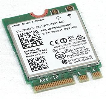 BOARD, WIRELESS WIFI WLAN INTEL 8260 Information Technology DELL