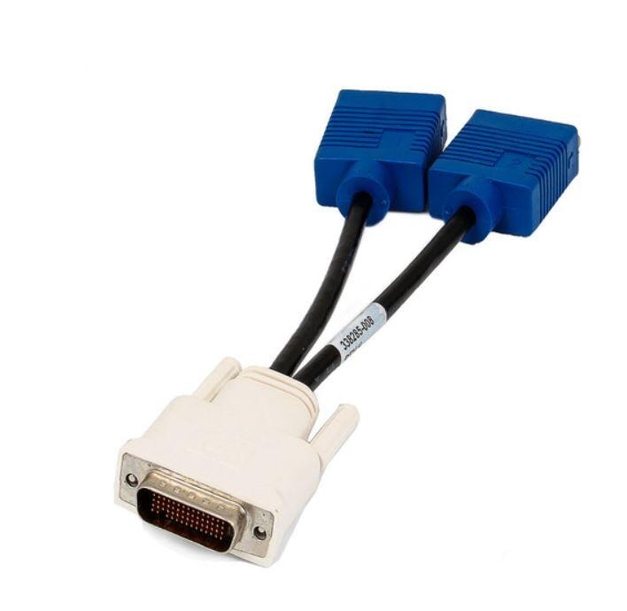 CABLE ADAPTER, DVI MALE TO 2 X HD15 FEMALE Y Medical DEX