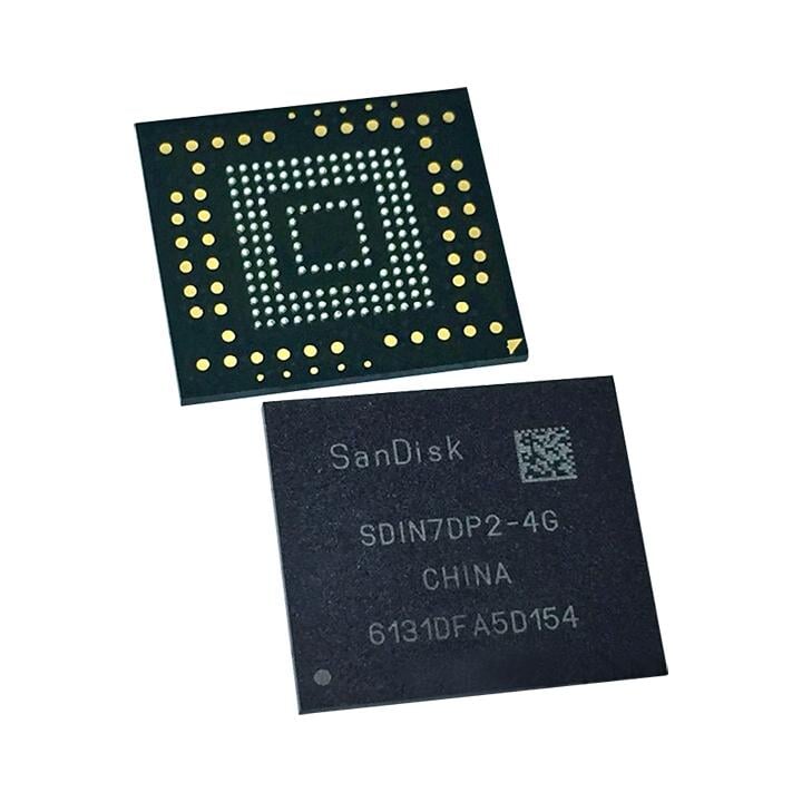 CARD, NAND FLASH 4GB 2.7V - 3.6V Information Technology SANDISK CORPORATION