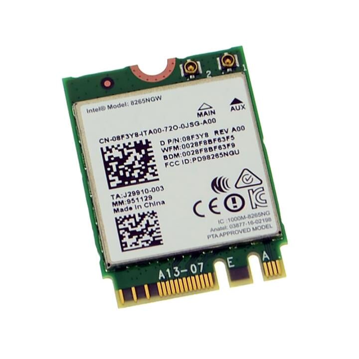 CARD, WIRELESS, DUAL BAND AC 8265 Information Technology DELL
