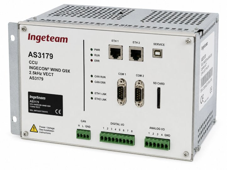 CCU INGECON WIND G9X 2.5KHZ VECT AS3179 Medical DEX