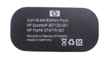 COMPAQ-HEWLETT PACKARD SMART ARRAY 641 BAT SER NIMH 3.6V 500 MAH BATTERY PACK Information Technology DEX