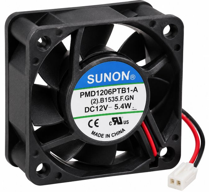DC 12V 5.4W 60X60X25MM SERVER COOLING FAN Medical DEX