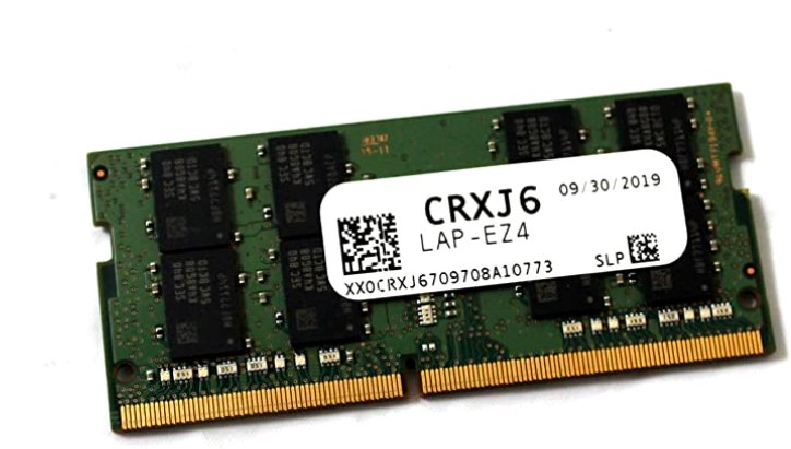 DIMM,16GB,2666,2RX8,8G,DDR4,S / Part CRXJ6 Information Technology DELL