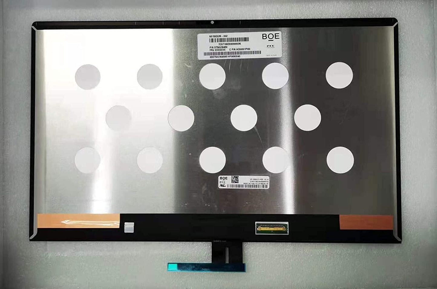 DISPLAY, LCD MODULE C 81NW TOUCH_UHD, Part #: 5D10S39613 Information Technology LENOVO