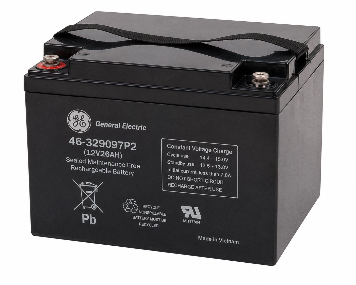 GENERAL ELECTRICBATTERY, 12 VOLTS 26 AH/KG Medical DEX