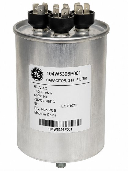 GENERAL ELECTRICCAPACITOR, 3 PH FILTER 690V 160UF Renewable Energy DEX