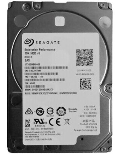 HARD DRIVE, 10K SAS 300GB FW HPS0 Medical DEX