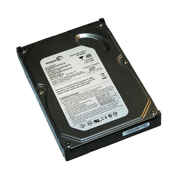 HARD DRIVE, 80GB 3.5" 7200RPM ATA/100 Information Technology SEAGATE