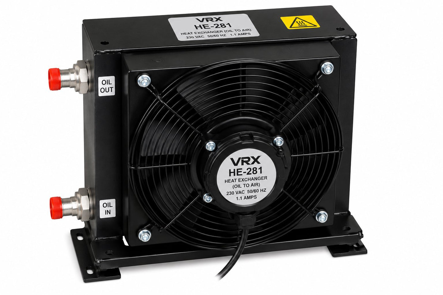 HEAT EXCHANGER (OIL TO AIR) WITH SINGLE FAN / 230VAC 50/60 HZ 1.1 AMPS Medical DEX