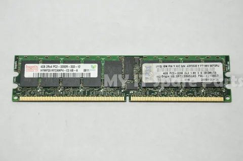 IBMBOARD, MEMORY 4GB DIMM 400MHZ PC2-3200 DDR2 240-PIN ECC - DEX