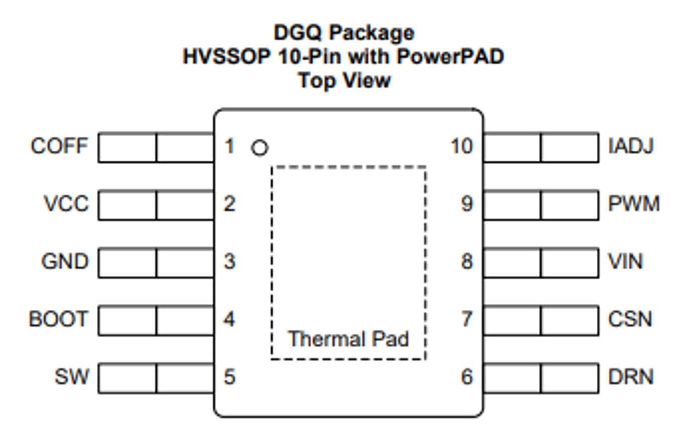 IC, LED DRVR REG PWM 10HVSSOP, TPS92515QDGQRQ1 Information Technology TEXAS INSTRUMENTS