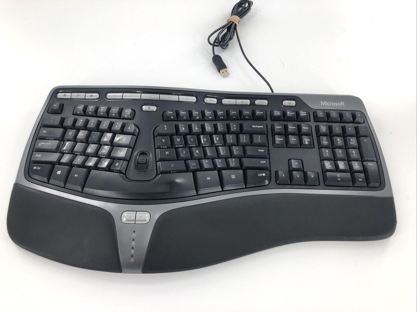 KEYBOARD Microsoft Natural Ergonomic 4000 (B2M-00012) Wired Keyboard Information Technology MICROSOFT