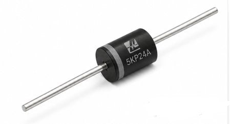 LITTELFUSE 5KP24A TVS, DIODE, 5KP SERIES, 38.9A CLAMPING, 131.1A PEAK PULSE, P600 Renewable Energy DEX