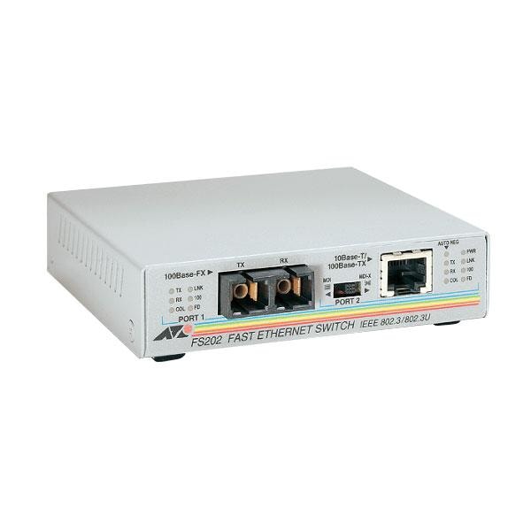 MEDIA CONVERTER, 2-PORT 10/100BTX - 100BFX SC Medical ALLIED TELESYN INTERNATIONAL
