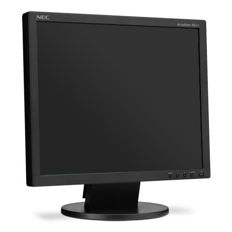 MONITOR, 17" LCD AS171 BLACK (REFURB) Information Technology NEC