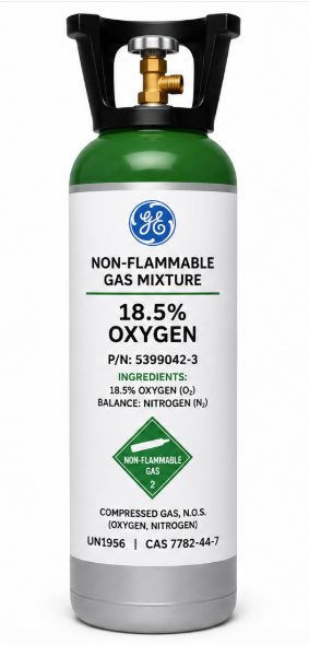 NON-FLAMMABLE GAS MIXTURE, 18.5 PERCENT OXYGEN Medical DEX