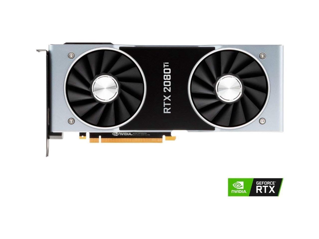 NVIDIA 2080 TI 11GB Video Card, Part #: 01YW907 Information Technology LENOVO