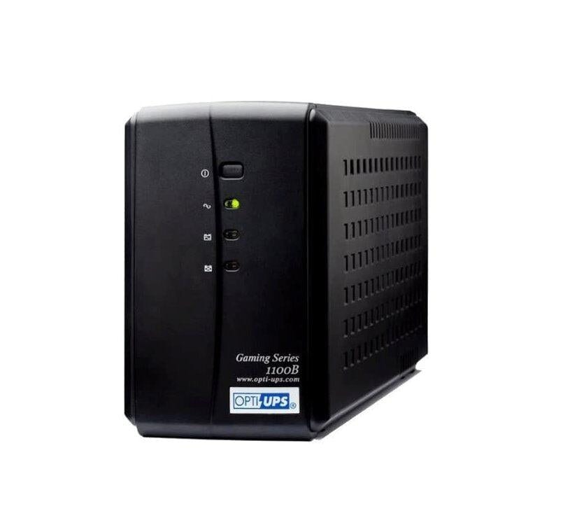 OPTI-UPS Gaming Series GS1100B 1100VA 550W 6 Outlets Line Interactive UPS 6-Outlet USB Information Technology Intralot