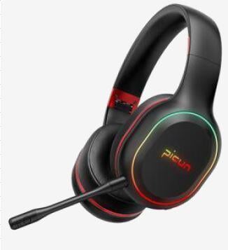 Picun Headphone, Mic, Noise Isolation, Deep Bass, RGB, Work, Gaming Information Technology GENERIC