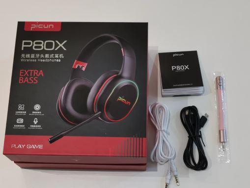 Picun Headphone, Mic, Noise Isolation, Deep Bass, RGB, Work, Gaming Information Technology GENERIC