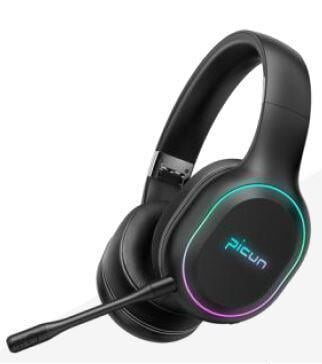 Picun Headphone, Mic, Noise Isolation, Deep Bass, RGB, Work, Gaming Information Technology GENERIC