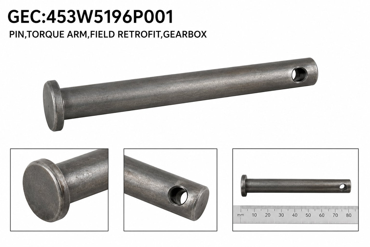 PIN,TORQUE ARM,FIELD RETROFIT,GEARBOX Renewable Energy DEX