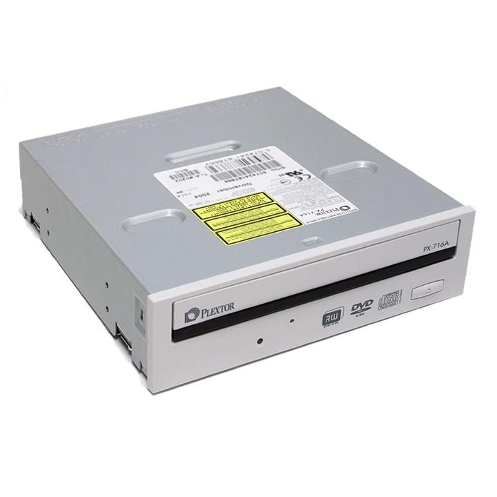 PLEXTOR PX-716A/SW DVD/RW DRIVE, IDE INTERNAL - SWITCHABLE BEZEL BLACK+BEIGE Information Technology DEX
