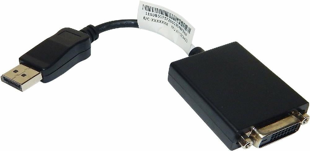 PORT, DISPLAY TO DVI (SINGLE LINK) DONGLE Information Technology DEX