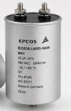 POWER CAPACITORS FOR AC FILTERING (MKP CYLINDRICAL) Renewable Energy DEX