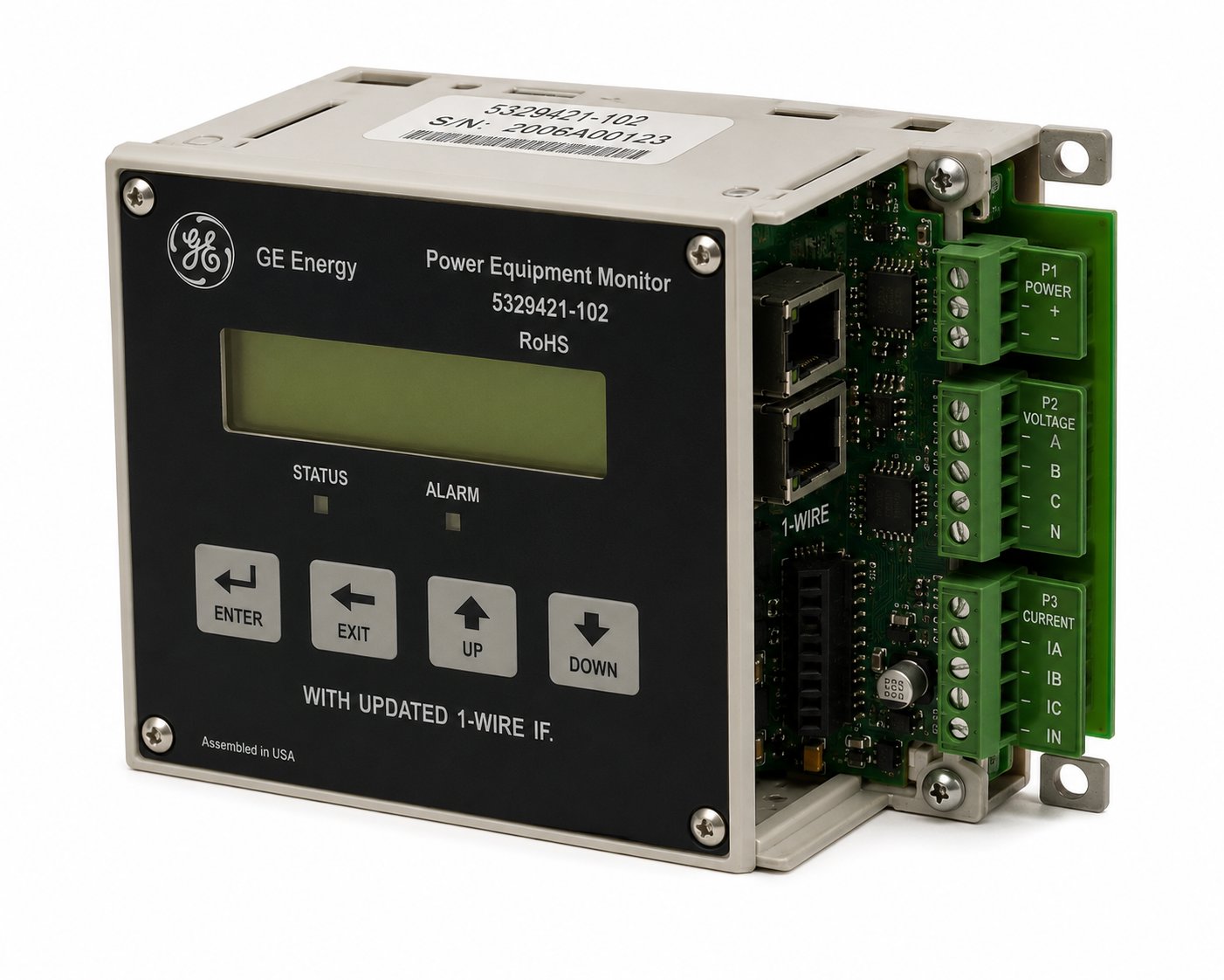 POWER EQUIPMENT MONITOR ASM - ROHS WITH UPDATED 1-WIRE IF. Medical DEX