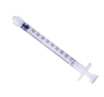 Safety Clip Syringe without Needle 3ML (Box of 100) PPE GENERIC