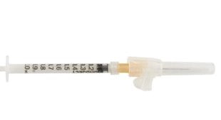 Safety Needle with Cover 23G 1.5" (Case of 2,000) PPE GENERIC