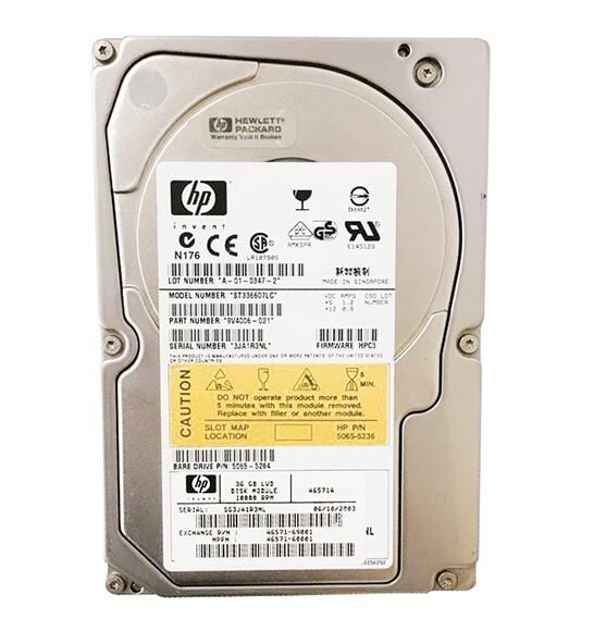SEAGATE CHEETAH HARD DRIVE, 36GB 3.5" 10K U320 SCSI 8MB Information Technology DEX