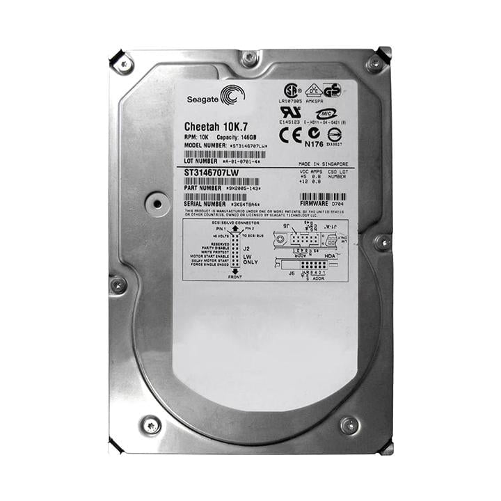 SEAGATEHARD DRIVE, 146GB 10K RPM 0005 F/W Information Technology DEX
