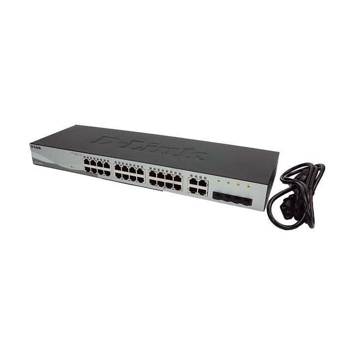 SWITCH, 24-PORT GIGABIT SMART MANAGED DGS-1210-28 HW/C1 Information Technology GENERAL ELECTRIC