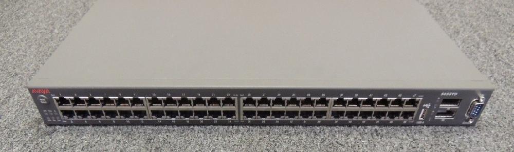 SWITCH, 5650-TD-PWR DC PC FAA 48-PORT GIGABIT ETHERNET Information Technology DEX