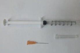 Syringe & Needle Combo 3ML 25G 1" (Case of 2,400) PPE GENERIC