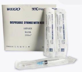 Syringe & Needle Combo Low Dead Space 1ML 25G 1" (Case of 3,000) PPE GENERIC
