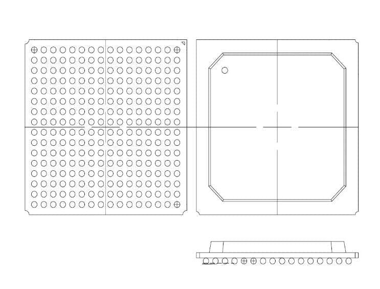 Xilinx Field Programmable Gate Array - FPGA - part # XC2S100-6FGG256C Information Technology XILINX INC.