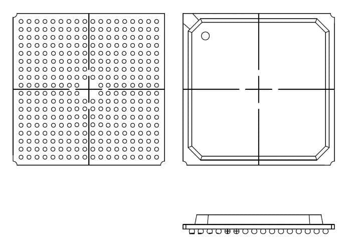 Xilinx Field Programmable Gate Array - FPGA - part # XC3S500E-4FG320I Information Technology XILINX INC.